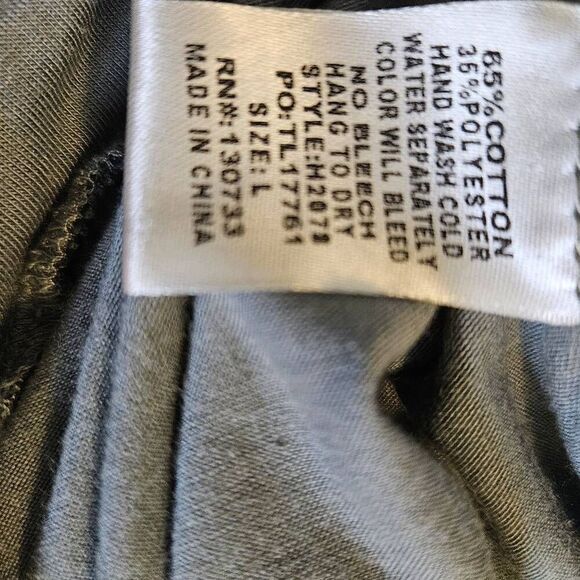Umgee skirt, bluish gray. Size L. NWT. - Picture 4 of 4